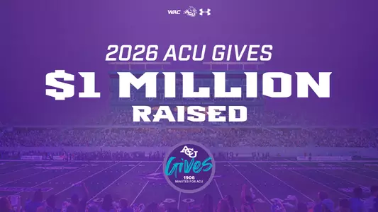 2026 ACU Gives post event graphic