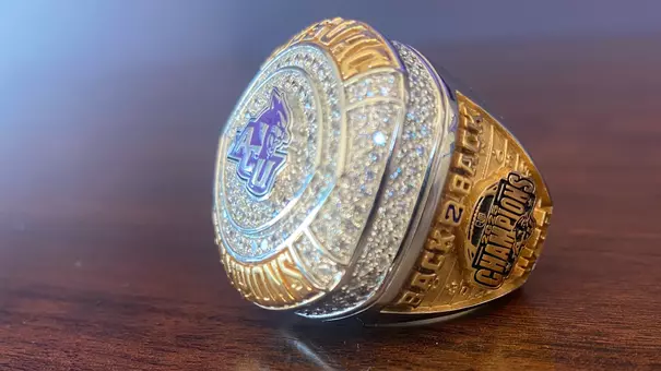 ACU 2025 football championship rings