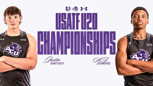 ACU track Smithey and Jenkins U20 Championships graphic