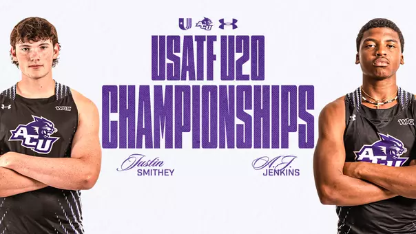 ACU track Smithey and Jenkins U20 Championships graphic