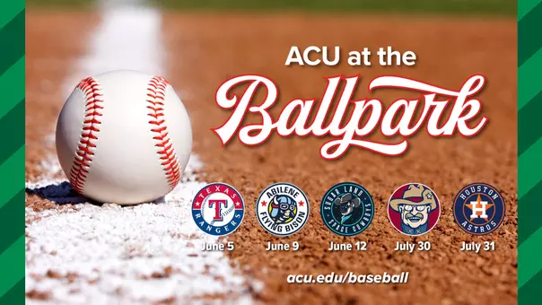 ACU at the Ballpark 2026 graphic