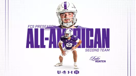 Luke Roaten FCS Stats Perform Preseason All-America graphic