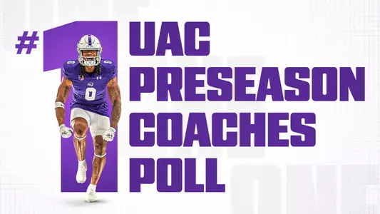 UAC football preseason poll 2026 graphic