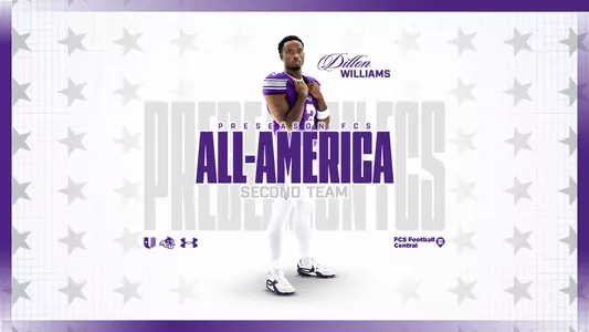 Dillon Williams preseason All-America graphic 2026
