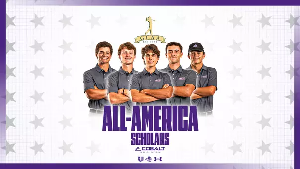 2025-26 Cobalt Golf All-America Scholars Graphic