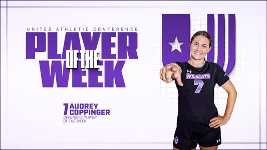 Audrey Coppinger UAC Defensive Player of the Week