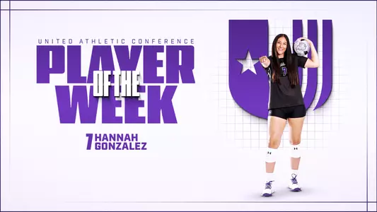VB Gonzalez Player of the Week 9/21/26 Graphic