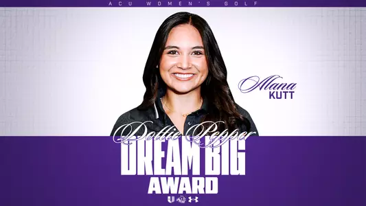 Alana Kutt Dottie Pepper Dream Big Award Graphic