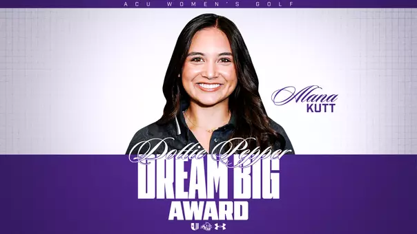 Alana Kutt Dottie Pepper Dream Big Award Graphic