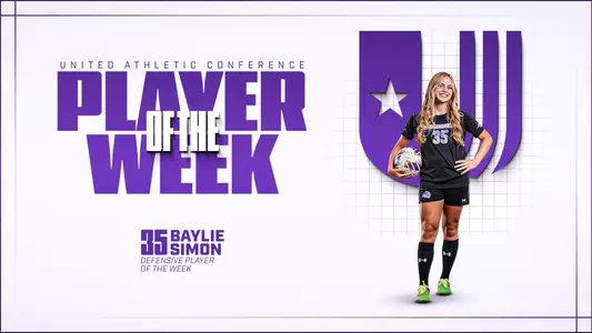 Baylie Simon UAC Defensive Player of the Week award Sept. 8, 2026