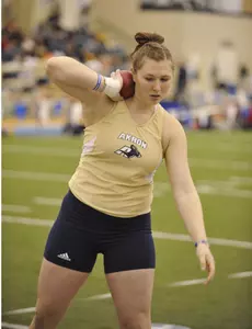 Akron?s Stevi Large Places 11th at NCAA Shot Put Image