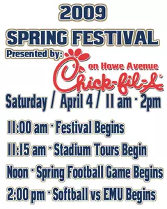 Football Stadium Tour Details Announced for Spring Festival Image