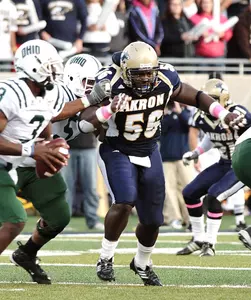 Zips Football Has Perfect Day for First Spring Practice Image