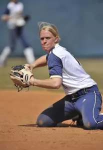 Softball Drops Twinbill Against Dayton Image