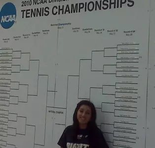 Zips Blog: Harutyunyan Opens NCAA Tennis Play Wednesday Image