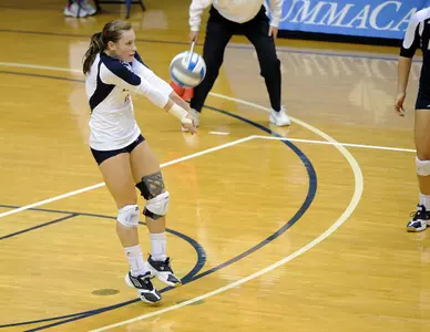Volleyball Ends Road Trip with 3-0 Loss at Eastern Michigan Image