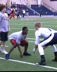Youth Clinic Starts Day of Spring Game Activities Image