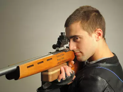 Akron Rifle Falls at No. 3 West Virginia Image