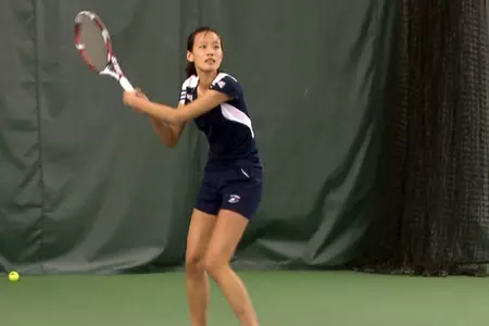Tennis Competes in Singles Main Draw in Day Three at Regional Image