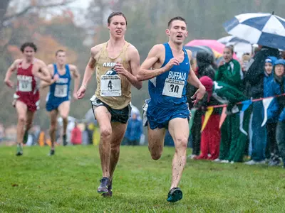 Men Finish Third, Women Take Sixth At MAC Cross Country Championships Image