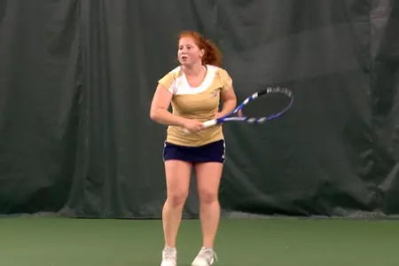 Tennis Tops Buffalo 6-1 to Win Fourth-Straight MAC Outing Image