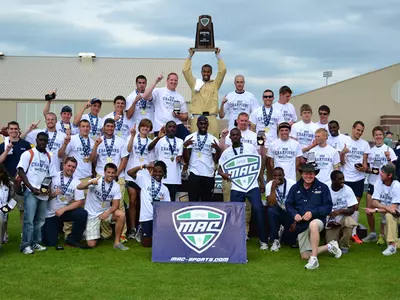 Men's Track Completes Conference Sweep At MAC Outdoor Championship Image
