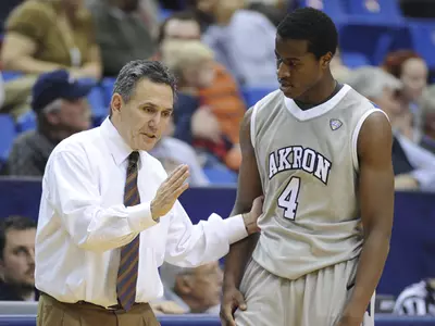Dambrot, Men's Basketball to be Honored by Akron Aeros Friday Image