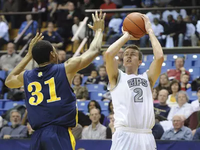 Three Men's Basketball Student-Athletes Named to NABC Honors Court Image