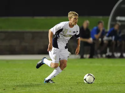 Men's Soccer Routs Wright State In Exhibition Finale, 5-0 Image