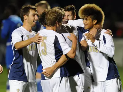 Brenes Hat Trick Fuels Men's Soccer In 4-0 Win Over Buffalo Image