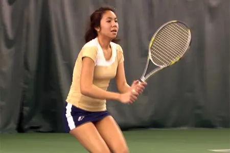 Women's Tennis Downs Middle Tennessee State, 4-3, in Season Opener Image