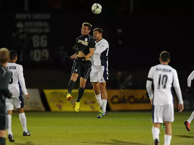 Men's Soccer Battles No. 17 Michigan State To A Scoreless Draw Image