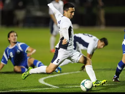 Najem Nets A Brace, Men's Soccer Tops Cleveland St. 2-1 Image