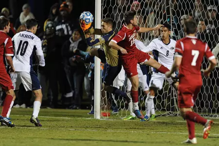 Men's Soccer Takes Down Indiana, Advances To NCAA Second Round Image