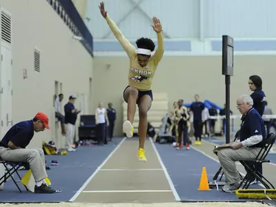 Cheese Chases Zips' Long Jump Record, Barber Named Athlete of the Meet Image
