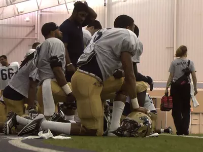 Spring Football Practice Report - April 11 Image
