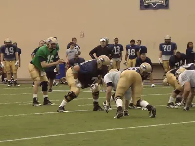 Spring Football Practice Report - April 13 Image