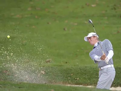 Charlie Bull in Second; Men's Golf in Fourth at MAC Championship Image