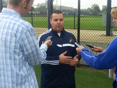 Men's Soccer Officially Kicks Off Preseason With First Practice Image