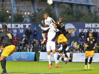 Men's Soccer Allows Late Goal, Falls To No. 19 VCU Image