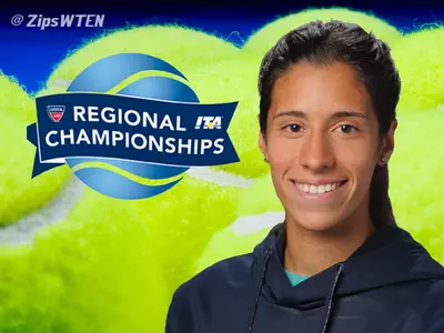 Zerbola Splits Singles Matches in Qualifying Draw at Midwest Regional Image