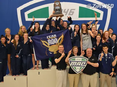 Swimming and Diving Picked Second in MAC Preseason Coaches Poll Image