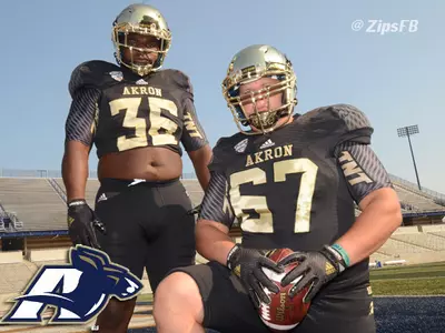 Akron Football Unveils All-Black Uniforms Image
