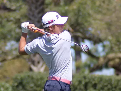 Charlie Bull and Men's Golf Post Top-Five Finishes at Furman Intercollegiate Image