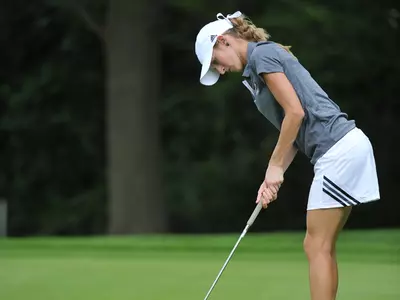 Women's Golf Ends Day One of Rain-Soaked Colonel Classic in Ninth Place Image