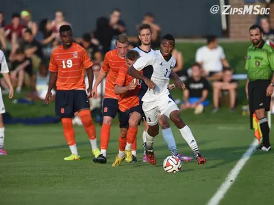 Men's Soccer Drops Final Exhibition to Syracuse, 2-1 Image