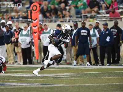 Football Cruises to 41-0 Victory Over Howard in Season Opener Image