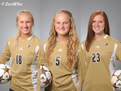 Trio of Zips Score as Women's Soccer Routs St. Bonaventure, 3-1 Image
