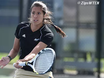 Women's Tennis Akron Invitational: Day 1 Results Image