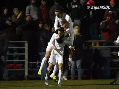 Akron Secures College Cup Berth With 3-2 Double-Overtime Triumph Past No. 3 Creighton Image